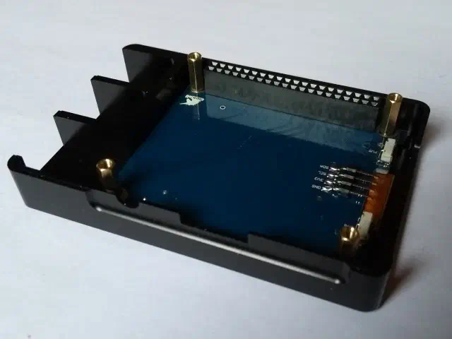 Gehäuseoberteil mit eingebauter Platine