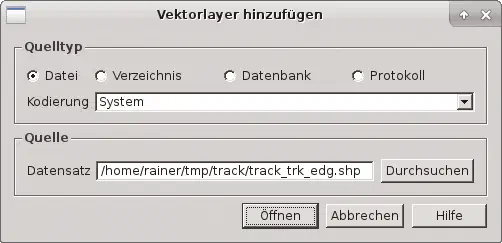 Dialog "Verktorlayer hinzufügen"