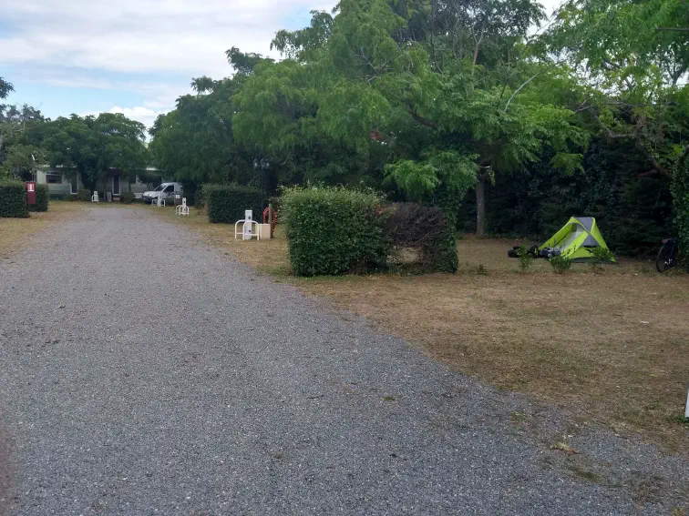 Auf dem Campingplatz in Caunes