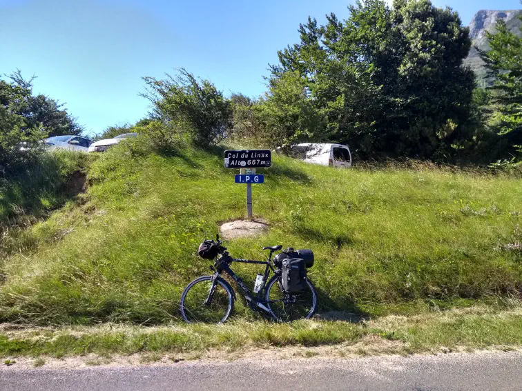 Am höchsten Punkt der Tour