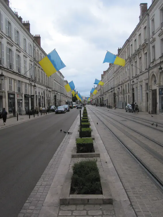 Rue Jeanne d&rsquo;Arc in Orléans