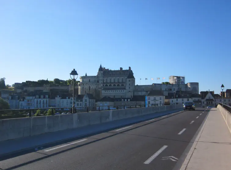 Blick auf Amboise