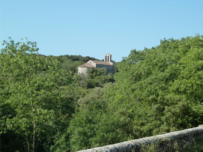 Saint-Étienne-d&rsquo;issensac in den Gorges de l&rsquo;Hérault