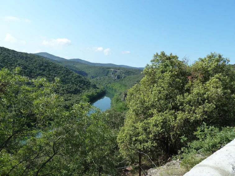 In den Gorges de l&rsquo;Hérault