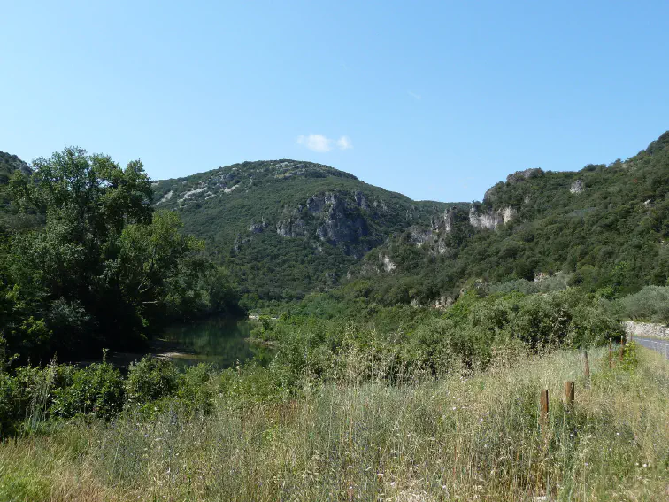 In den Gorges de l&rsquo;Hérault