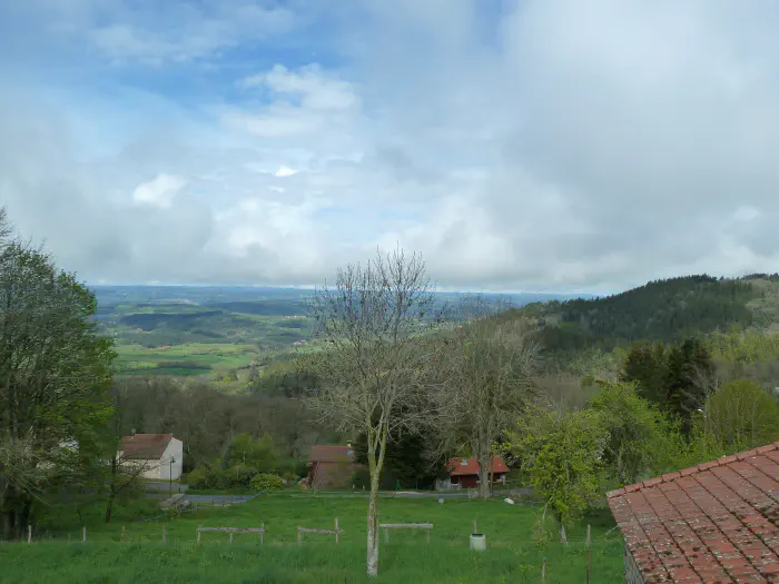 Blick von Pradelles ins Allier-Tal