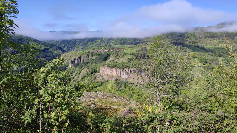 Blick auf die Gorges de l&rsquo;Allier