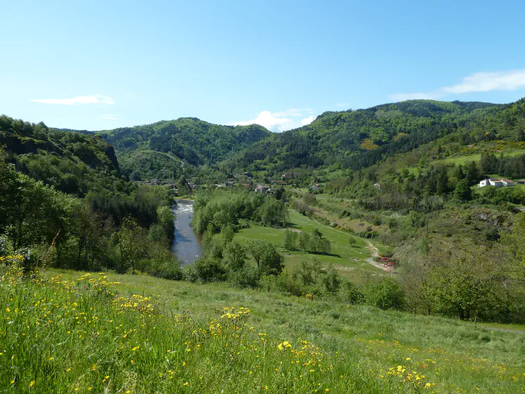 Prades im Allier-Tal