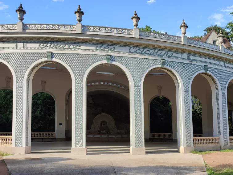 Die Source des Célestins in Vichy