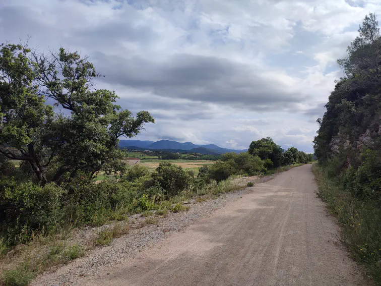 Auf dem Bahntrassenweg von Saint-Chinian nach Maureilhan