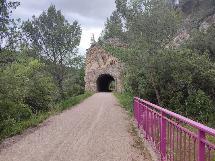 Auf dem Bahntrassenweg