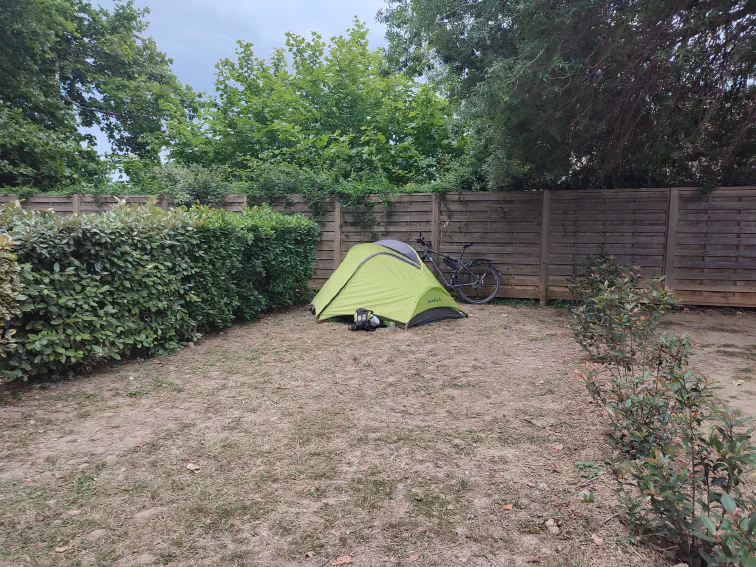 Auf dem Campingplatz in Sallèles-d&rsquo;Aude