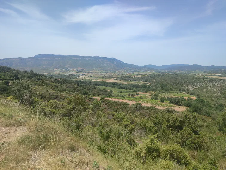 Blick auf Paziols