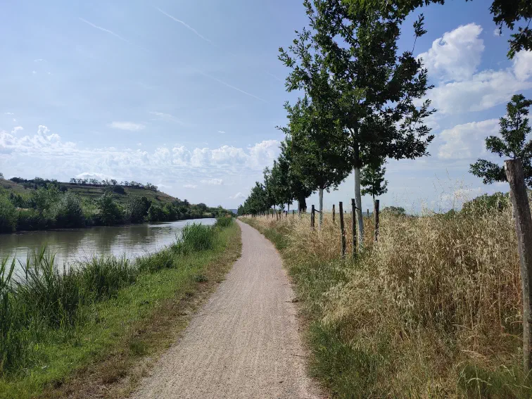 Meistens sieht es am Kanal aber so aus…