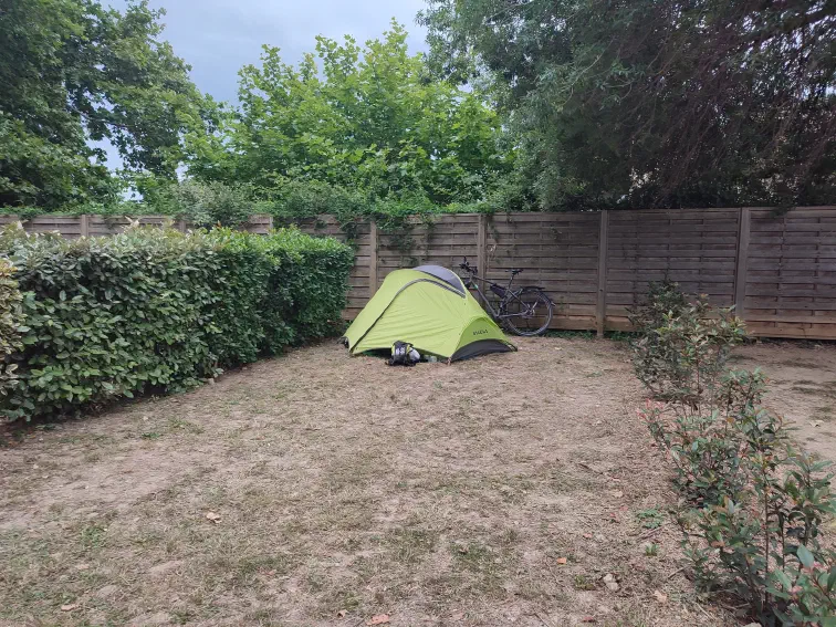Auf dem Campingplatz in Sallèles-d’Aude