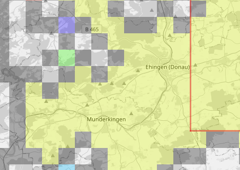 Anzeige der Explorer Tiles in Geo Activity Playground