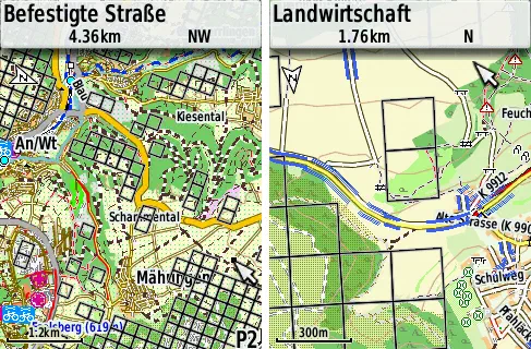 Missing Tiles am Garmin Etrex 30x